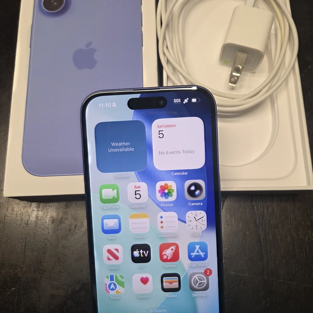 Apple iPhone 13 in Blue - Sleek Dual-Camera Smartphone